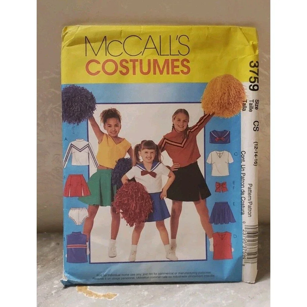Halloween Costume Cosplay Adult And  Children,  Sewing Patterns Lot 4